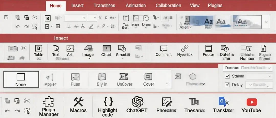 Word Online tools